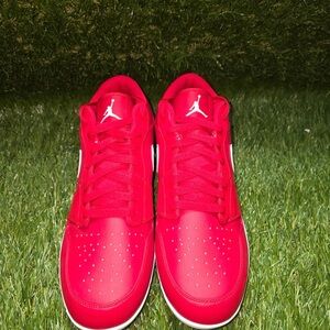 Air Jordan 1 Retro MCS Low 'University Red' Baseball Cleats Size 13